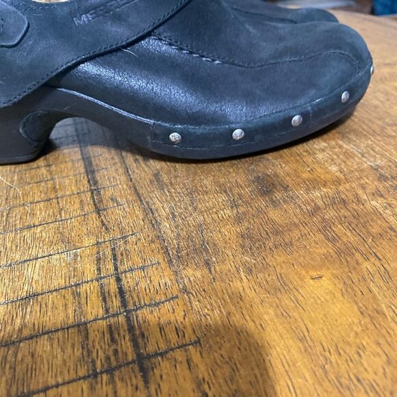Merrell black performance footwear luxe clog with silver studs - Picture 5 of 5